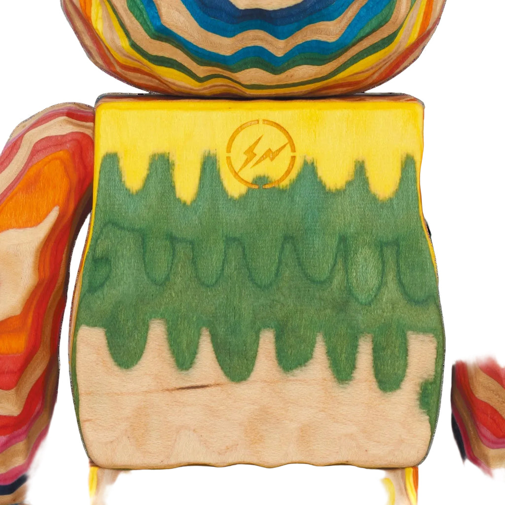 BE@RBRICK Karimoku Haroshi 400% | Handcrafted Wooden Art Toy