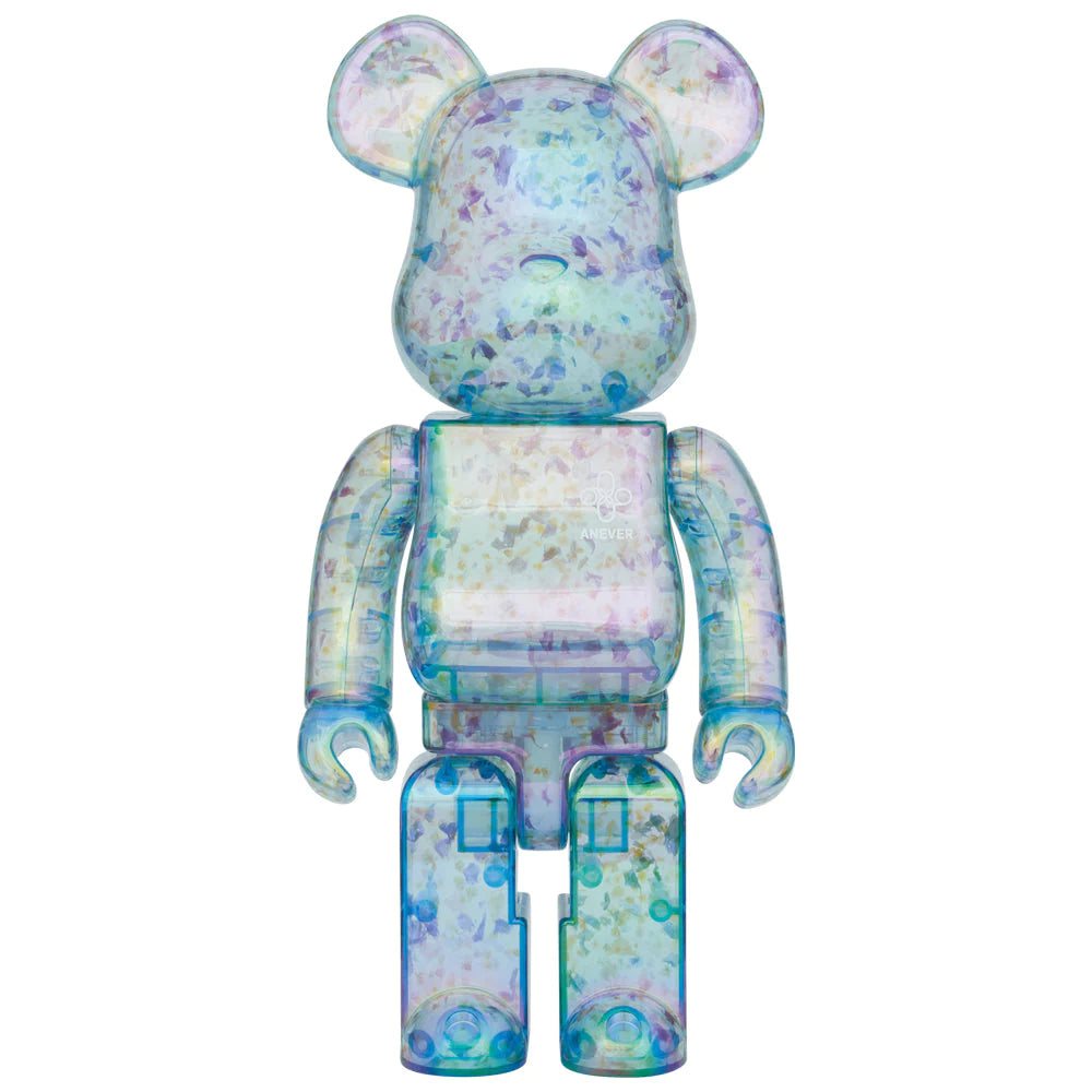 1000% BEARBRICK ANEVER 3rd Version showcasing the signature fusion of Bearbrick and ANEVER's design elements.