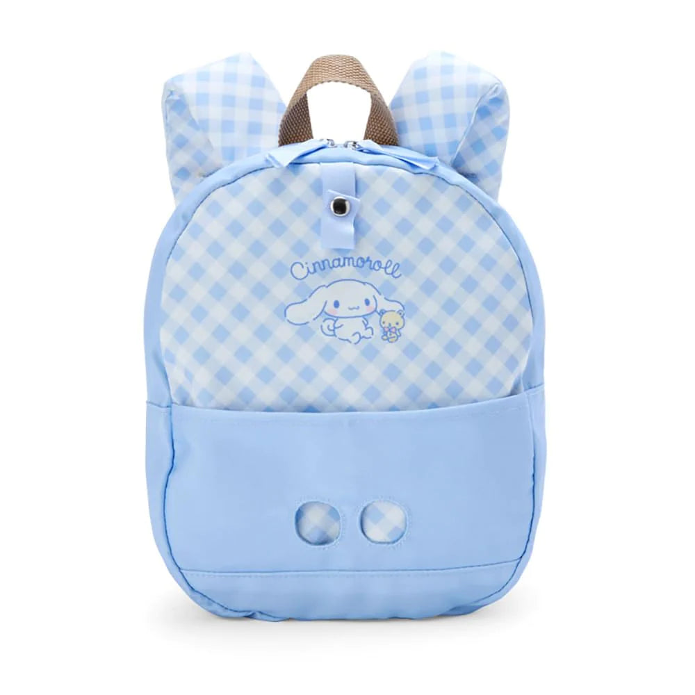 Blue Cinnamoroll plush backpack featuring Cinnamoroll design