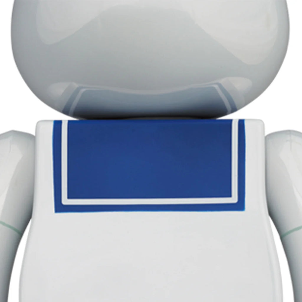 Back View of Bearbrick 1000% Stay Puft Chrome Limited Edition