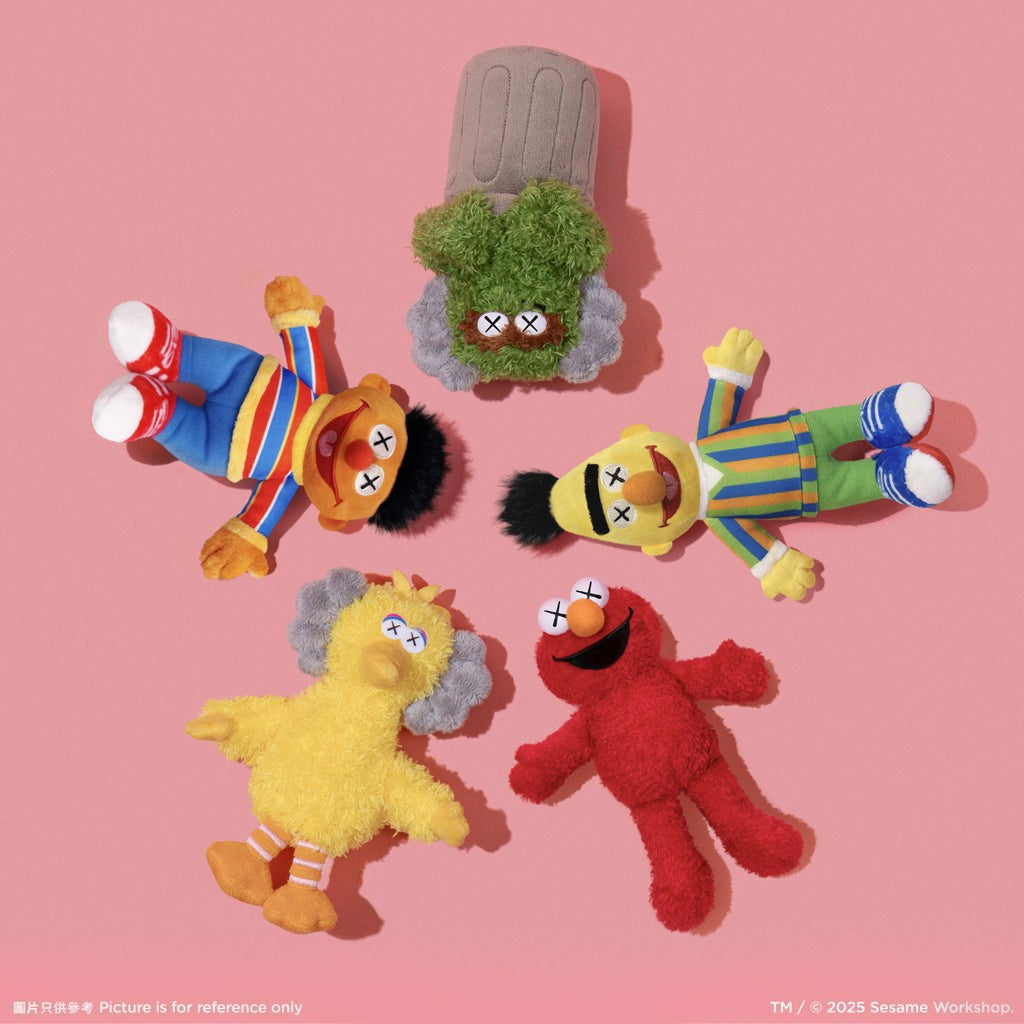 KAWS x Sesame Street Vinyl Figure Full Set – Limited Edition