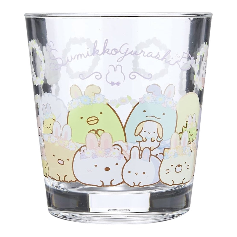 Sumikko Gurashi floral bunny cup front view