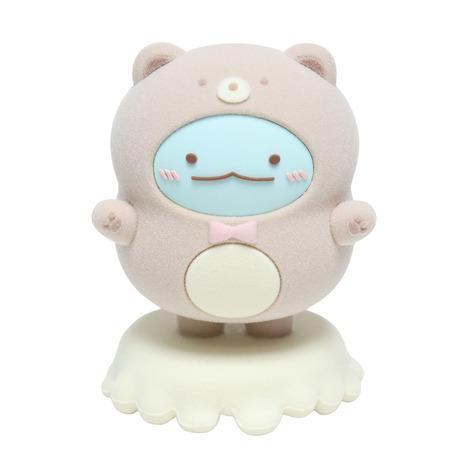 San-X Sumikkogurashi Dinosaur Figure Mascot with pink bear suit