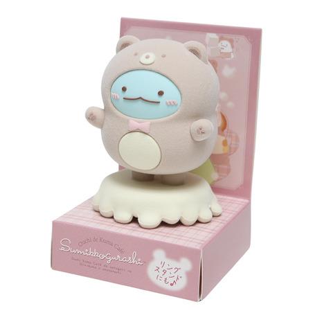 San-X Sumikkogurashi Dinosaur Figure Mascot in packaging.