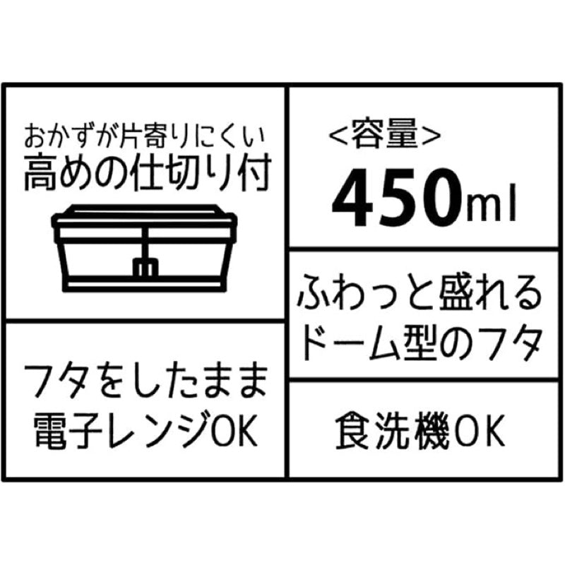 totoro food container – microwave-safe with the lid on (vent open).