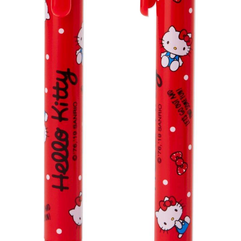 Detailed shot of the Hello Kitty topper, showing both front and side profiles of the LED feature.